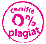 Label 0% plagiat créé par l'Université catholique de Louvain