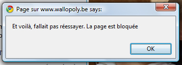 Copie d'image bloque le navigateur