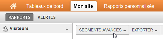 Segments avancés dans le nouveau Google Analytics