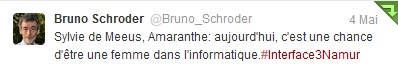 Tweet de Bruno Schroder