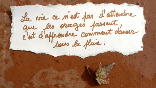 Le style original des citations mises en image par Christophe Renoux