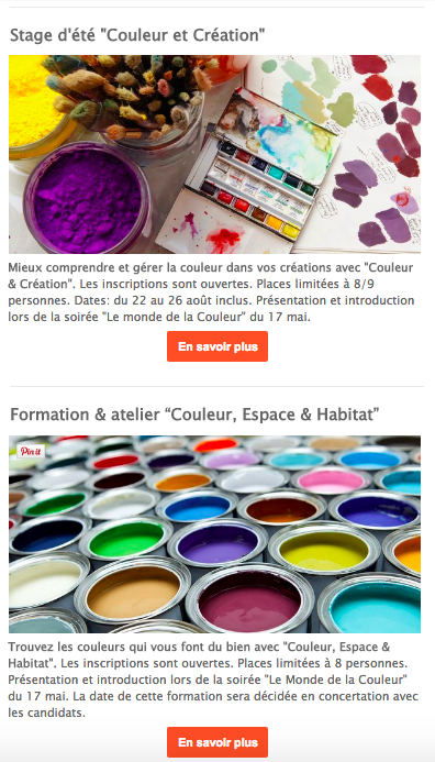 Nouvelle newsletter