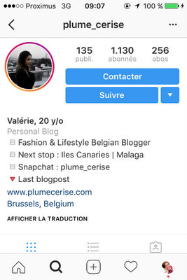 Exemple de bio