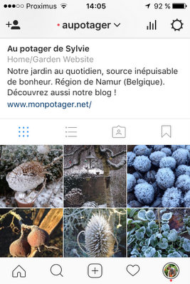 Aupotager sur Instagram